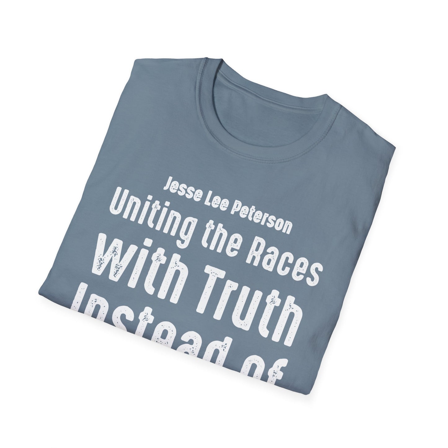 Uniting the Races with Truth T-Shirt (white ink)