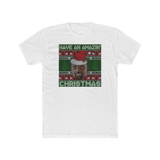 Amazin' Christmas Monkeys - Unisex Cotton Crew Tee