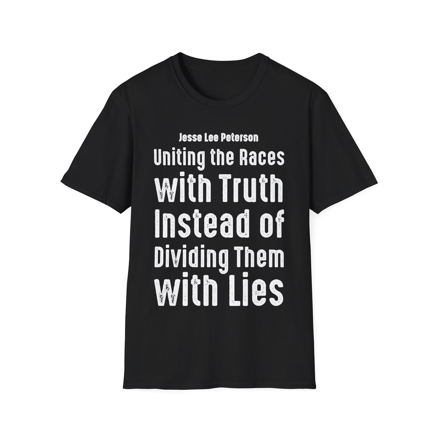 Uniting the Races with Truth T-Shirt (white ink)