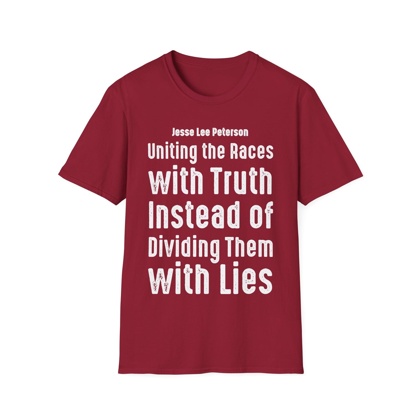 Uniting the Races with Truth T-Shirt (white ink)