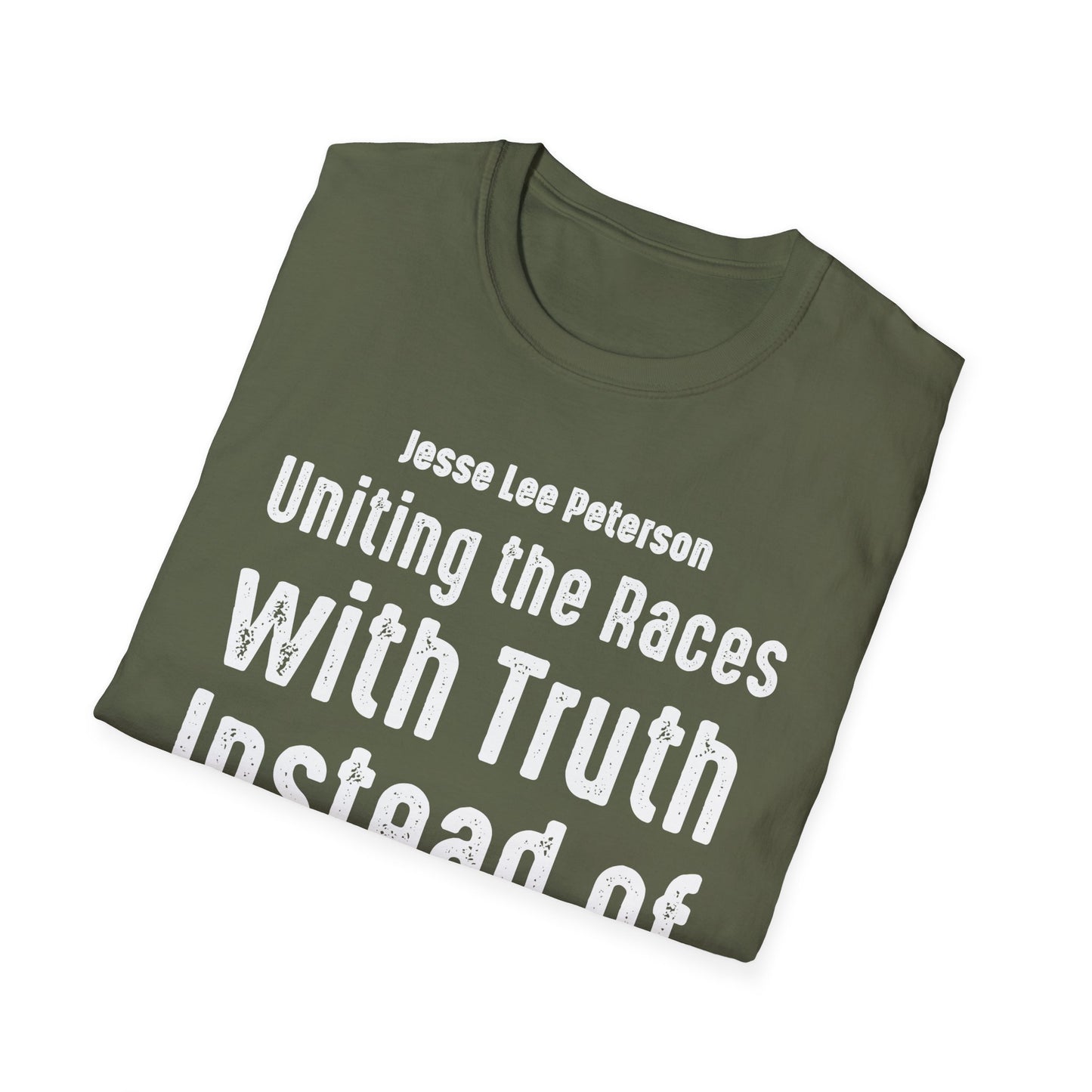 Uniting the Races with Truth T-Shirt (white ink)