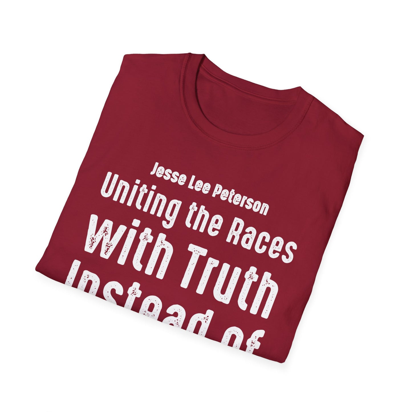 Uniting the Races with Truth T-Shirt (white ink)